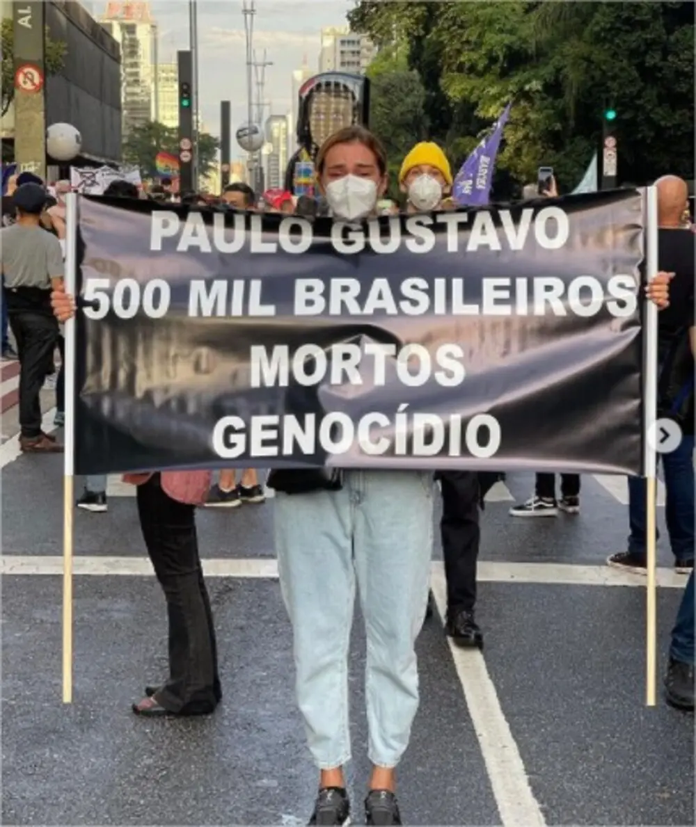 famosos contra Bolsonaro